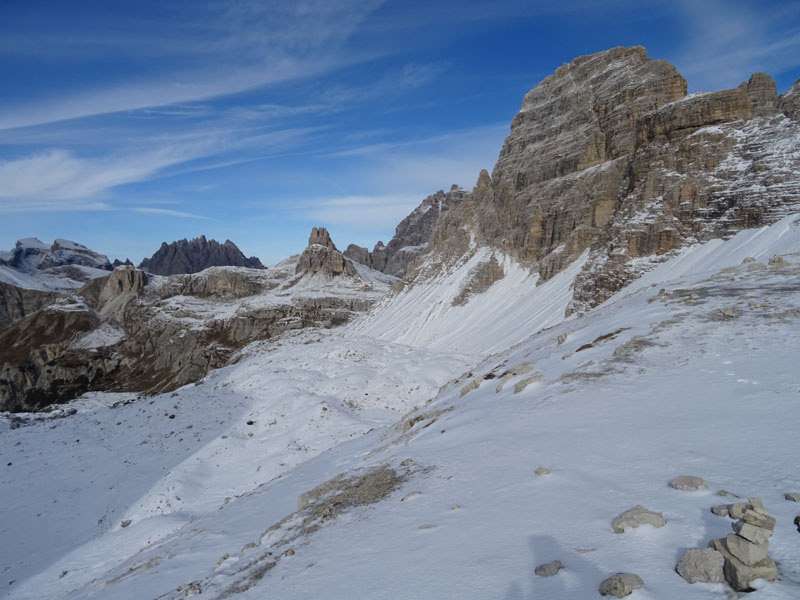 ai piedi delle....Tre Cime di Lavaredo